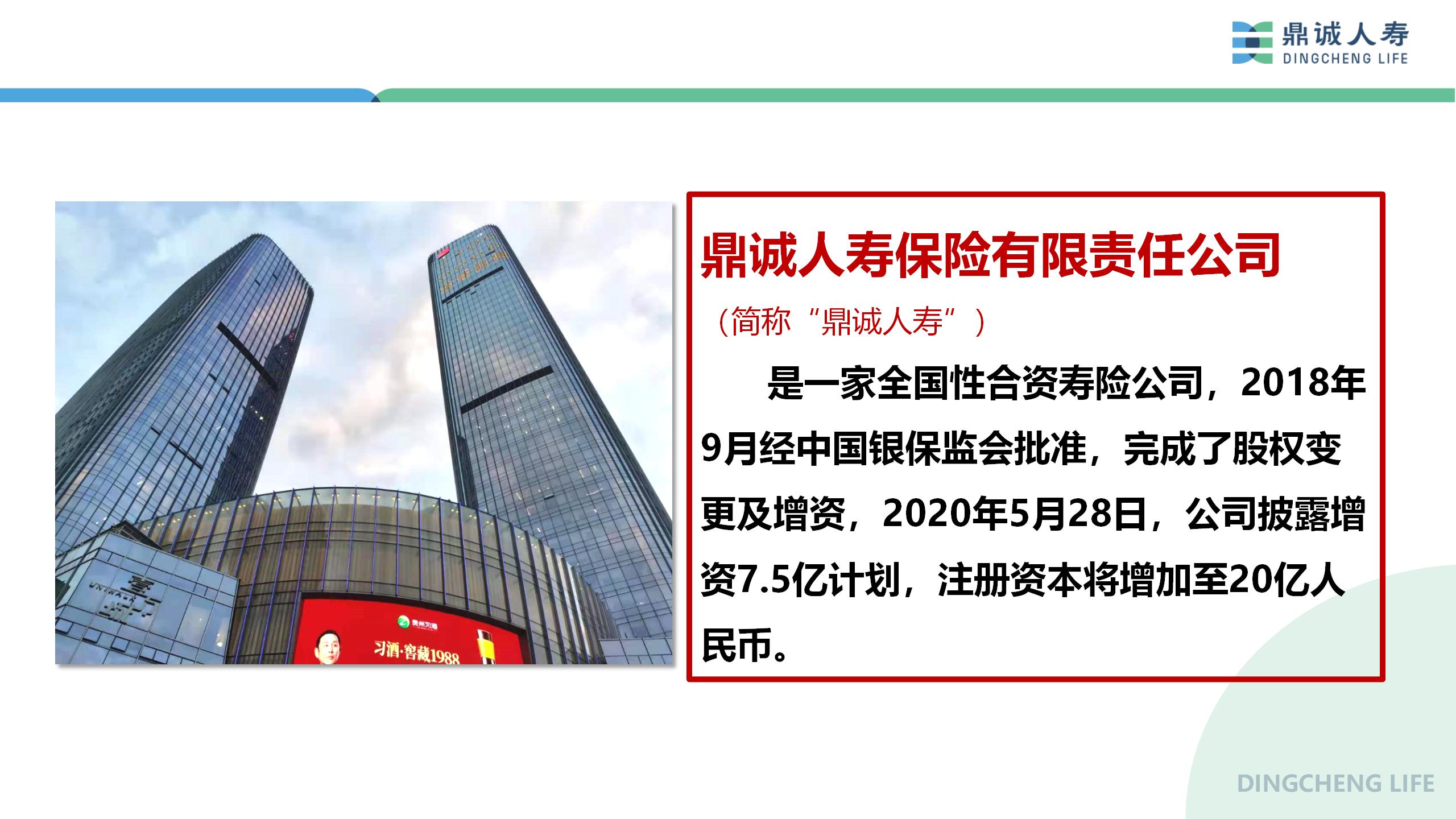 鼎诚人寿公司简介