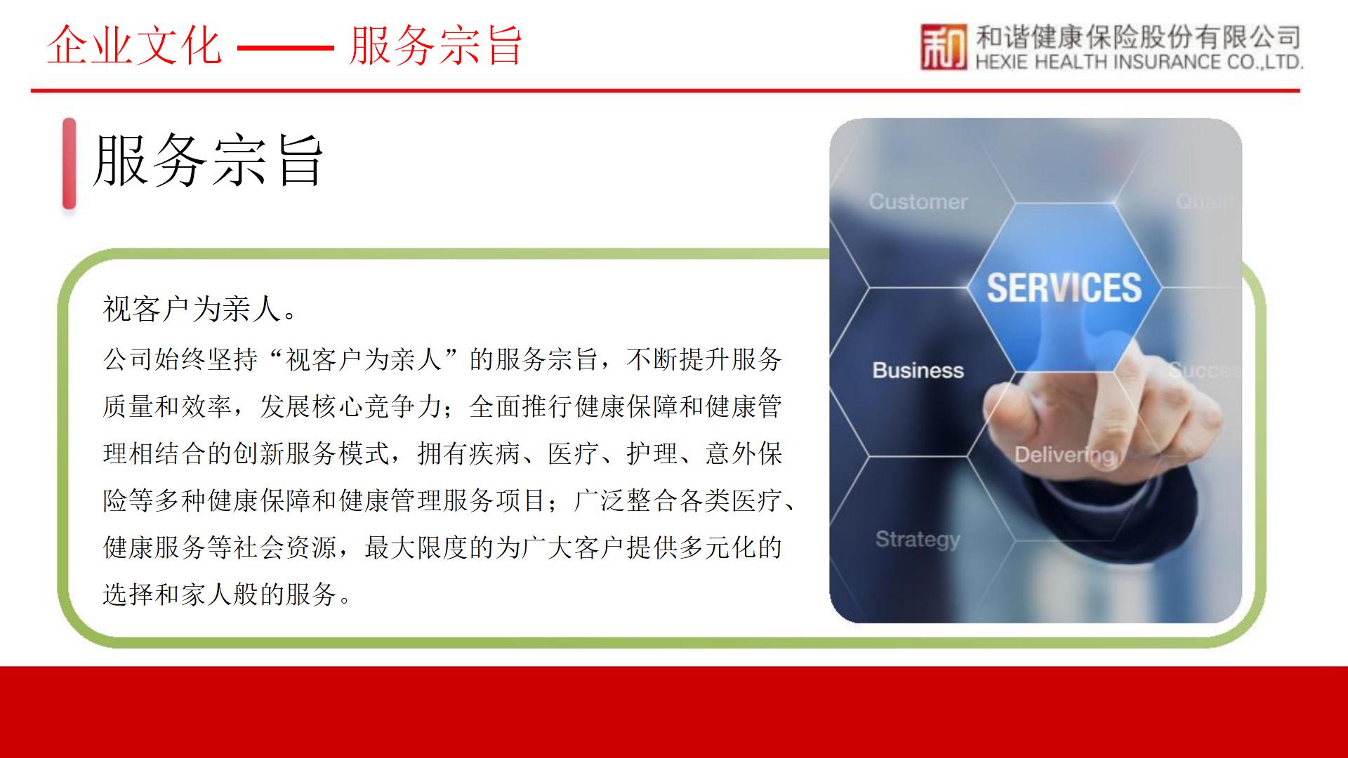 和谐健康公司简介