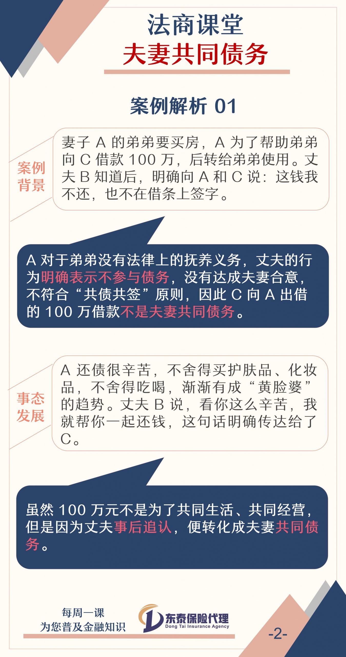 法商课堂——夫妻共同债务