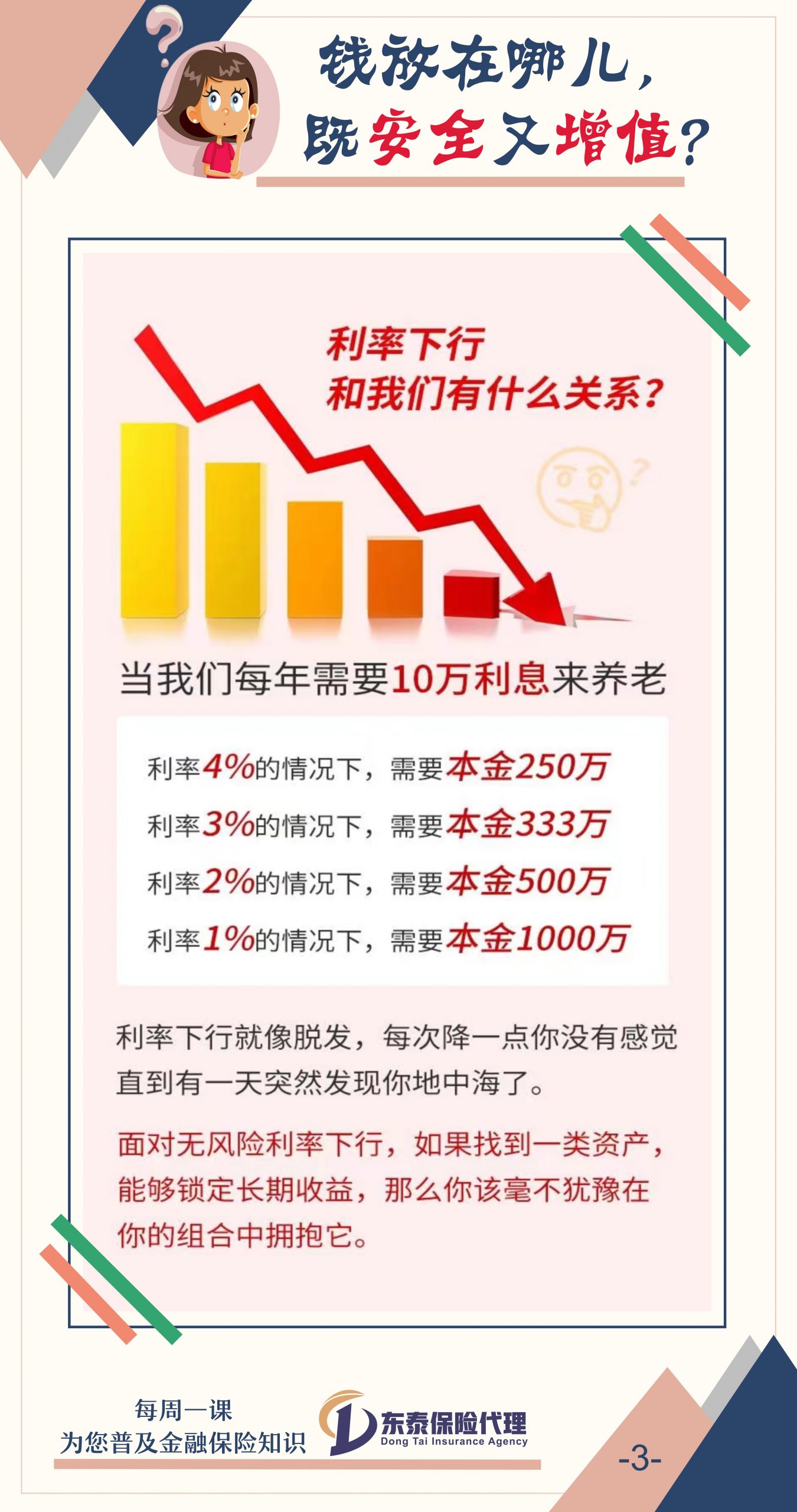 钱放哪儿 既安全又增值